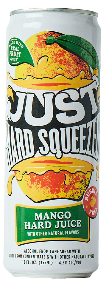 can of just hard squeezed mango
