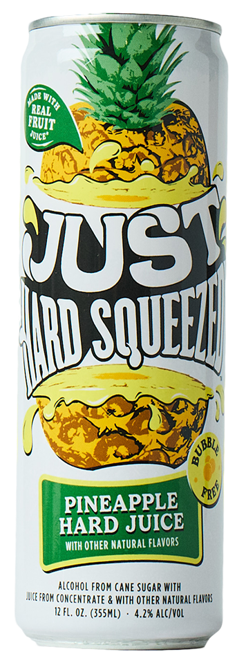 can of just hard squeezed pineapple