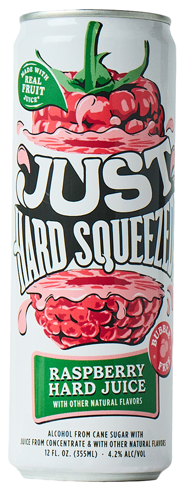 can of just hard squeezed raspberry